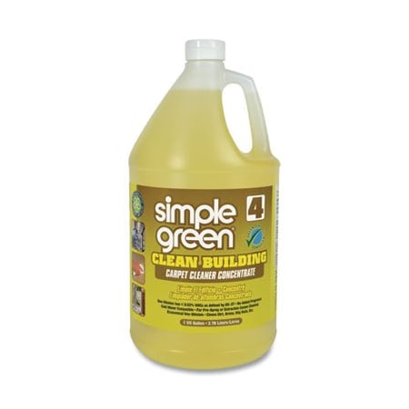 SimplGreen, Clean Building Carpet Cleaner Concentrate, Unscented, 1gal Bottle